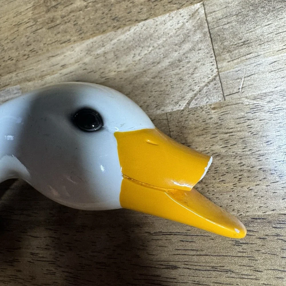 Goose Island Bourbon County Beer Tap Handle Goose Head Figural Damaged Beak